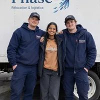 Professional mover at work